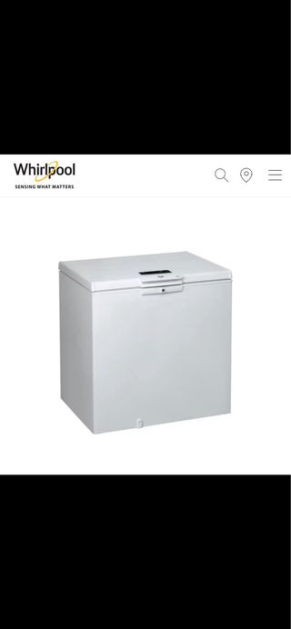 Arcon congelador Whirlpool