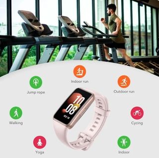 HONOR band 7 Rosa AMOLED da 1,47" 96 modalità