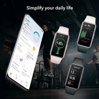 HONOR band 7 Rosa AMOLED da 1,47" 96 modalità