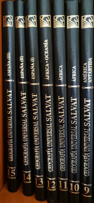 Enciclopedia geografía universal y Atlas