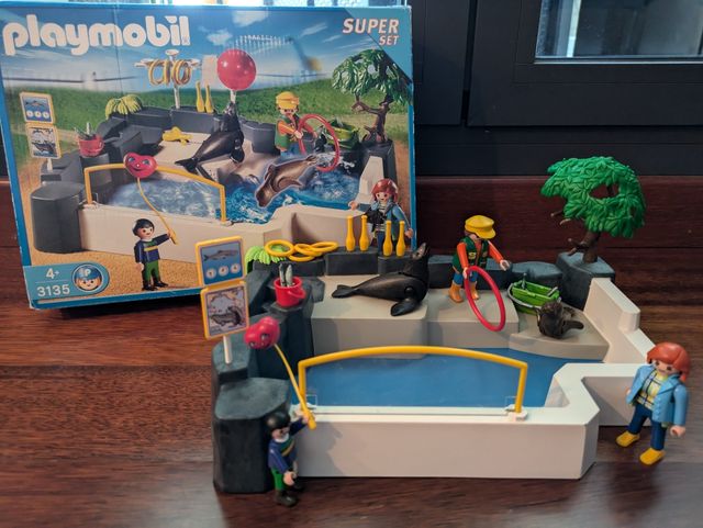 Espectáculo de focas Playmobil