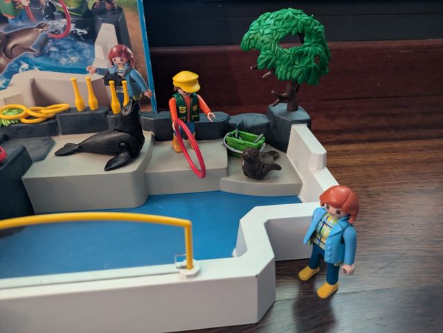 Espectáculo de focas Playmobil
