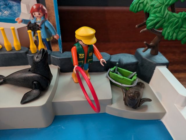 Espectáculo de focas Playmobil