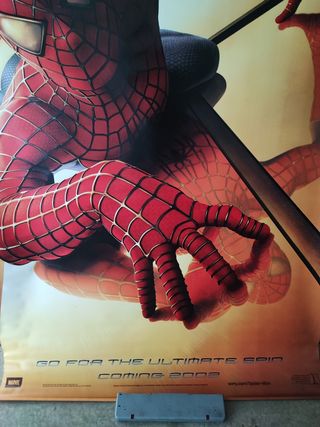 Spiderman 2001 poster vinile