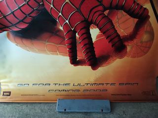 Spiderman 2001 poster vinile