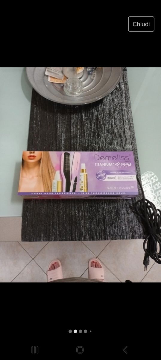 Piastra a vapore Demeliss exclusive edit