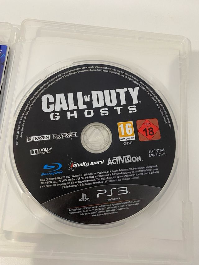 Call of duty ghost (Ps3)
