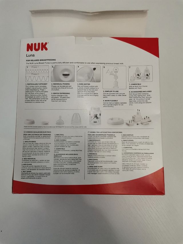 Sacaleches eléctrico Nuk