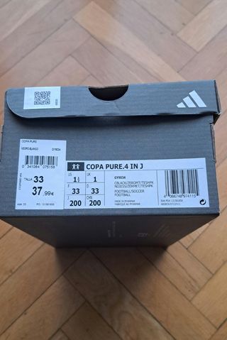 Botas futbol adidas copa pure 4 talla 33