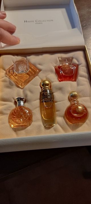 Caja perfumes miniatura