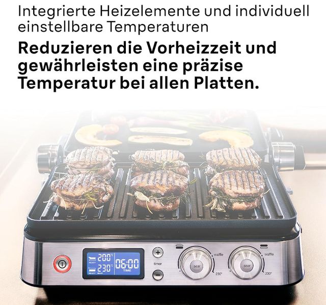 Braun MultiGrill 9 CG9047 - Barbacoa de contacto