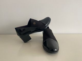 Zapatos Talle 41 Charol Hurlun Rote negros Dama