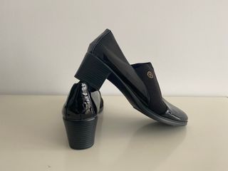 Zapatos Talle 41 Charol Hurlun Rote negros Dama