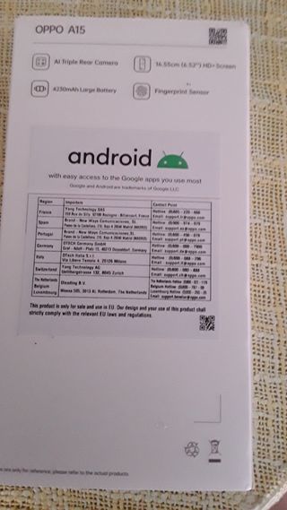 Un móvil nuevo SIN estrenar  en su caja sin abrir