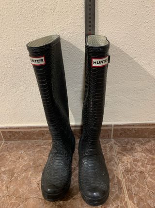 Botas de agua Hunter 35/36(escamas pez)