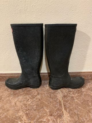 Botas de agua Hunter 35/36(escamas pez)