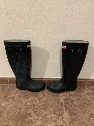 Botas de agua Hunter 35/36(escamas pez)