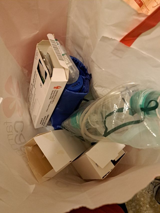 Nebulizador y mascaras