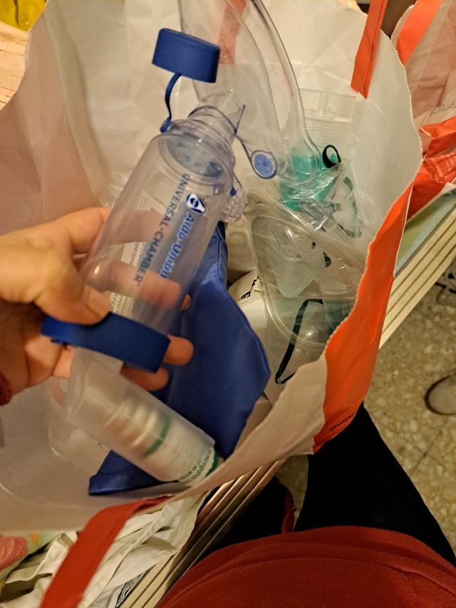 Nebulizador y mascaras