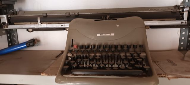 Máquinas de escribir