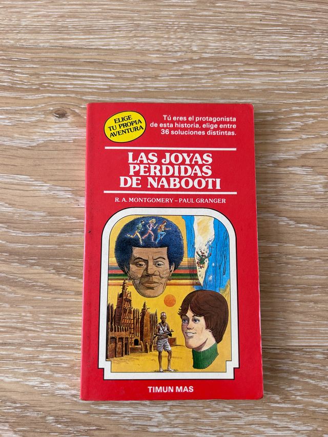 Libro Las joyas perdidas de Nabooti - elige tu pro