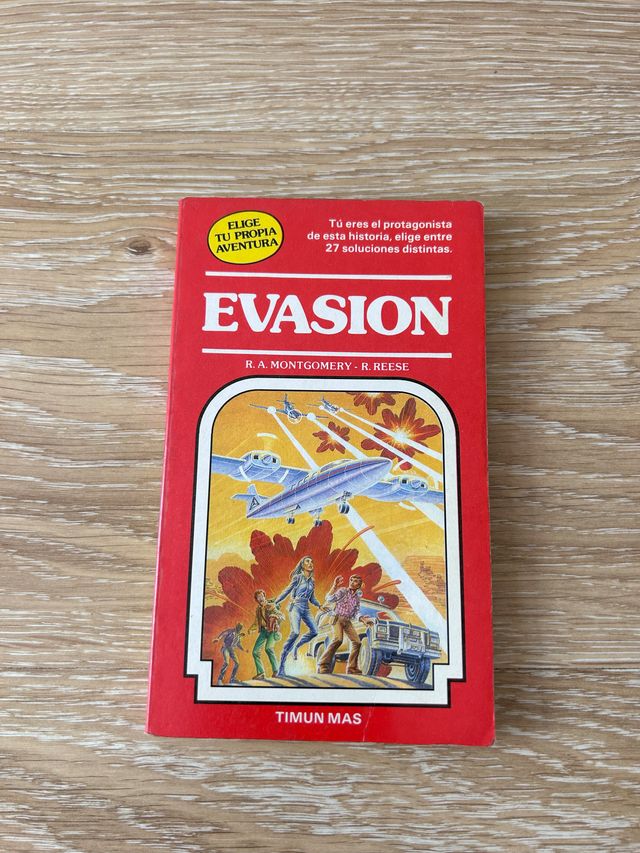 Libro Evasion - elige tu propia aventura - Timun M