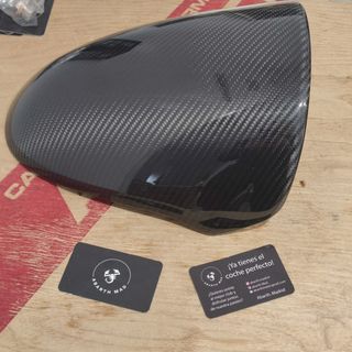 Abarth Cúpula Salpicadero Fibra de Carbono ✅