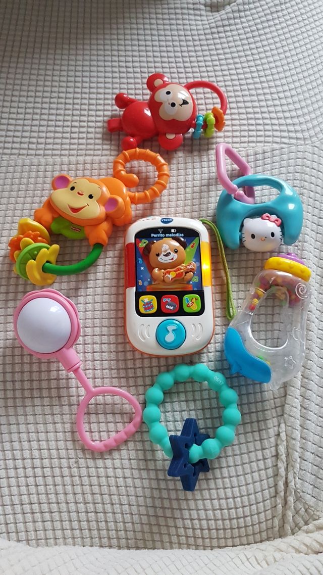 Lote juguetes bebé