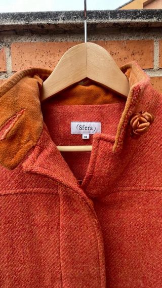 Chaquetón lana mujer Sfera S