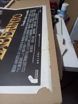 Poster cine Dentro del laberinto