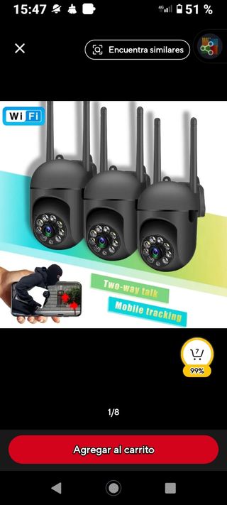 Cámara de vigilancia wifi