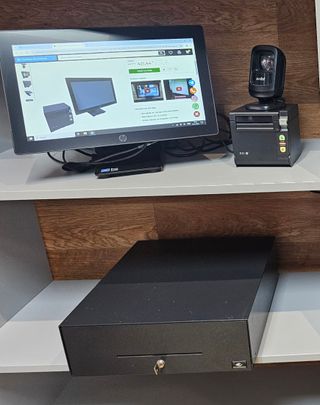 TPV táctil en completo incl. cajón, Impresora