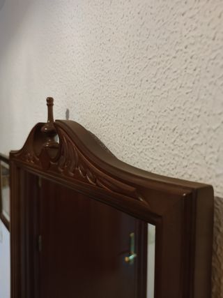 Mueble entradita/recibidor con espejo