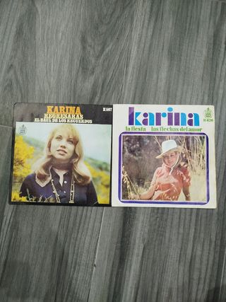 Discos vinilo Karina
