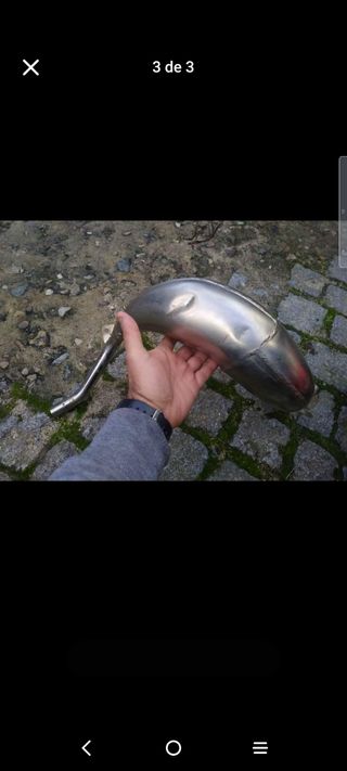 Balão de escape KTM 65