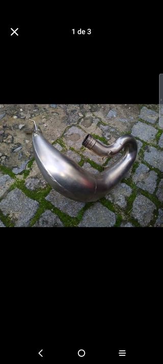 Balão de escape KTM 65