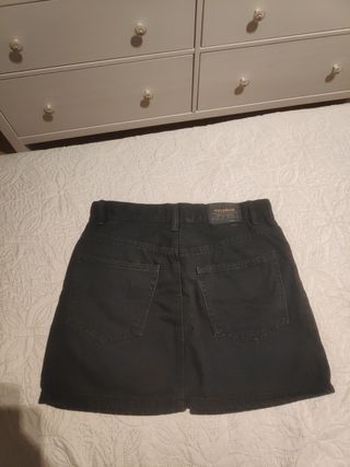 Minifalda tejana negra