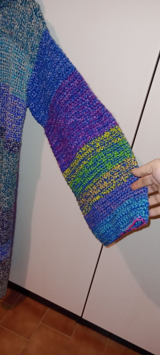 Afgano fatto a mano a crochet