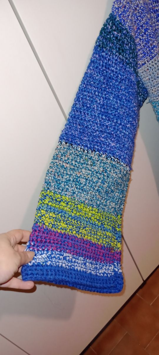 Afgano fatto a mano a crochet