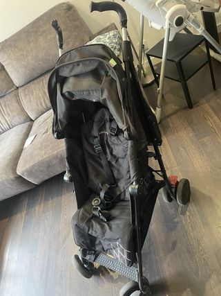 Carro Mclaren tipo paraguas con funda lluvia