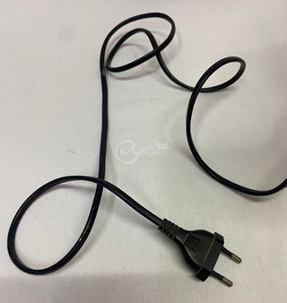 Lampada in ottone con paralume ricamato 54 cm