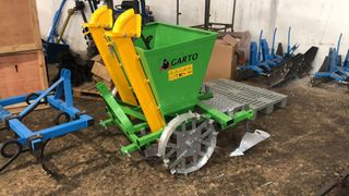 sembradoras de patas de 1 surco y 2