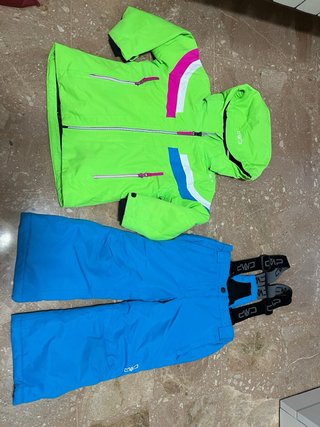 Traje esqui niño marca CMP T3 (98cm).