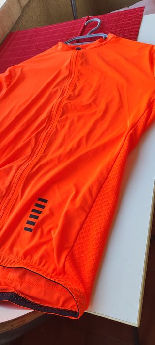 MAILLOT MANGA CORTA NARAJA M-XL BUENA CALIDAD