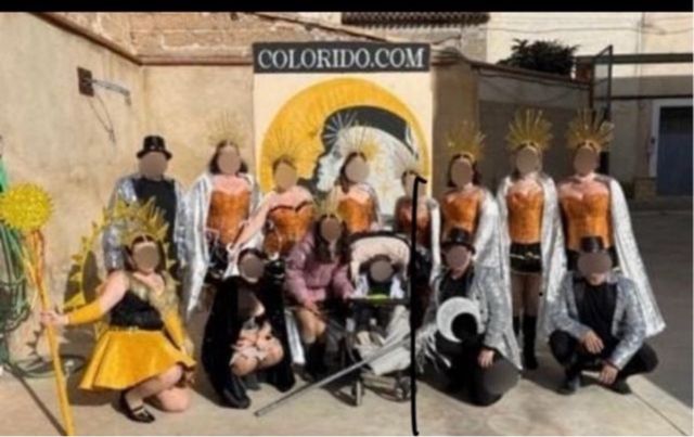 Disfra de carnaval (comparsa)