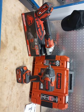 Pistola impacto + amoladora gratis