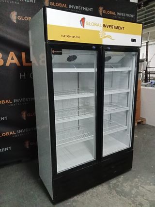 NEVERA EXPOSITORA DE BEBIDAS 2 PUERTAS
