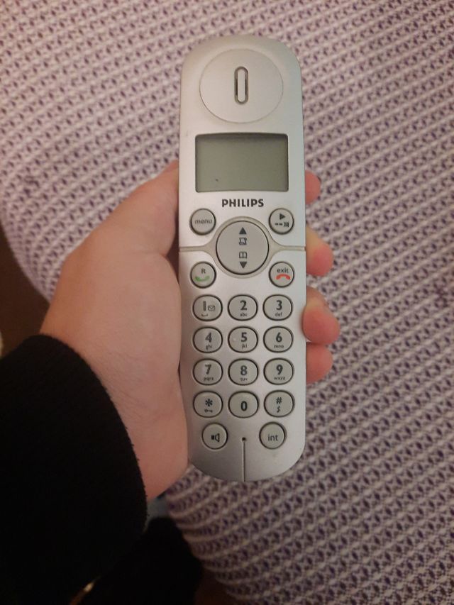 Telefono fijo Philips con manos libres