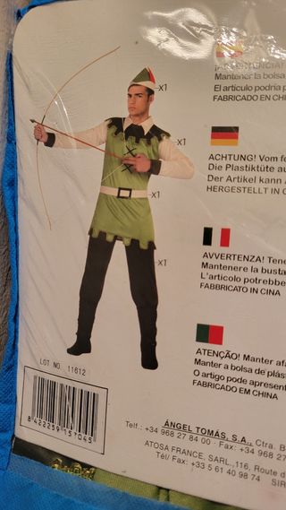 Disfraz adulto Peter Pan