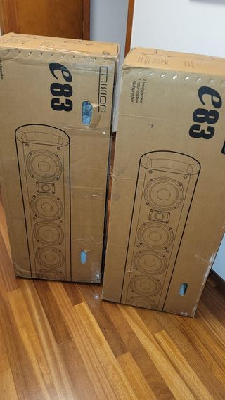 Altavoces Mission elegante e83 gris oscuro